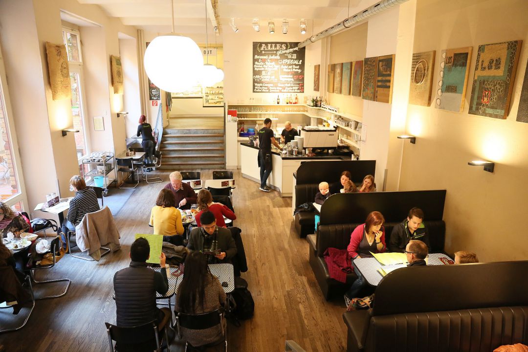 Imagefotos für ein Berliner Café - Businessfotograf Peter Vogel